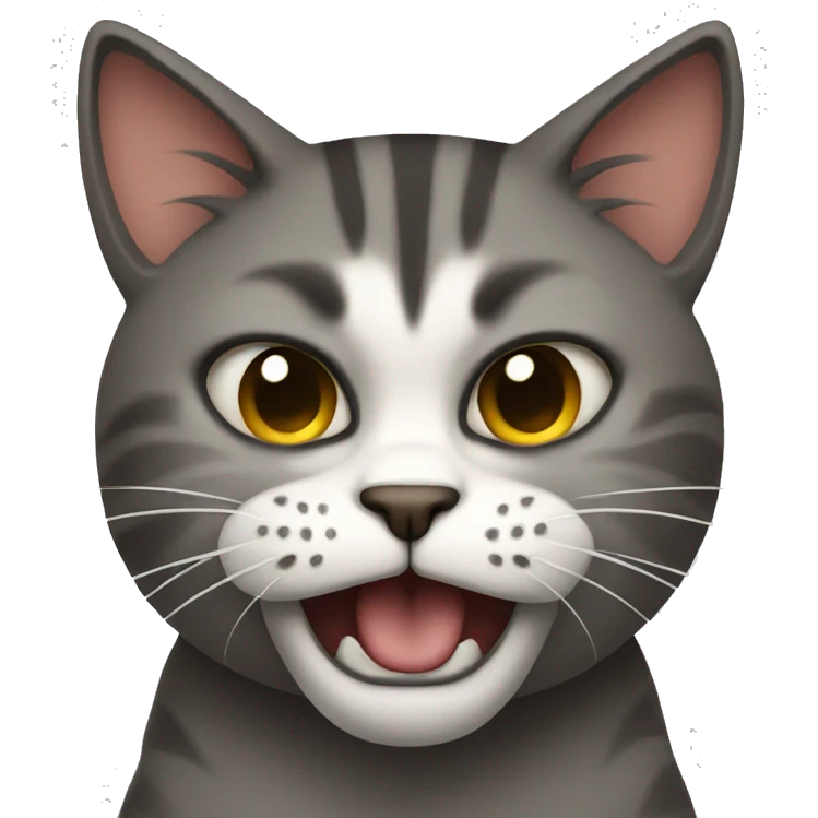 angry cat emoji
