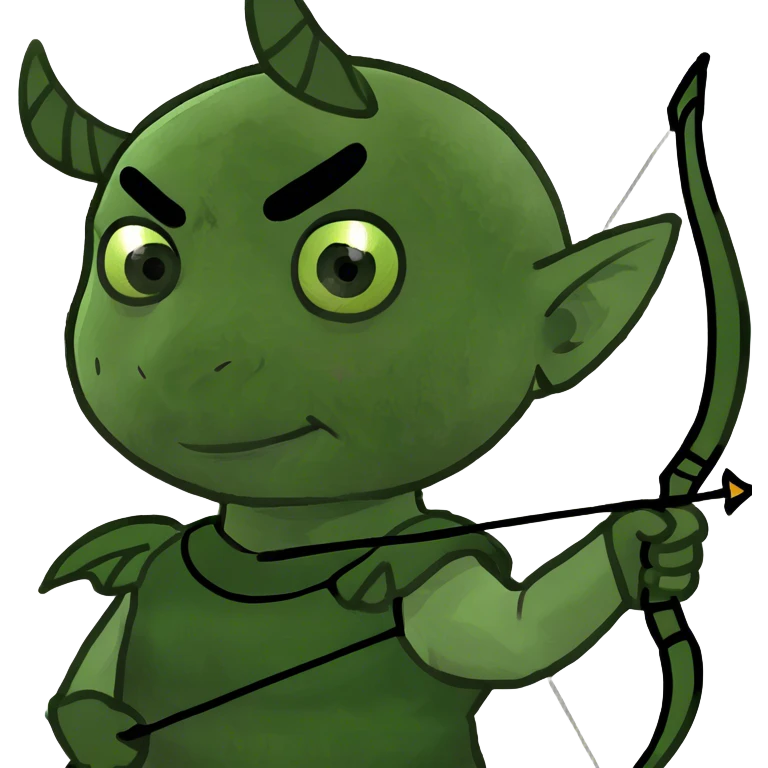 evil cupid emoji