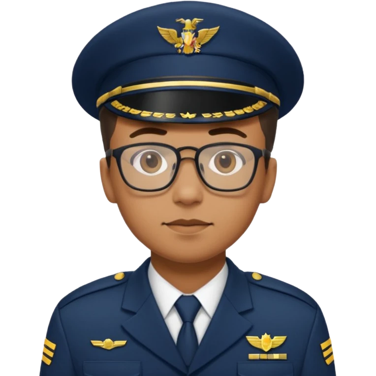 generate realistic military logistics department manager emoji