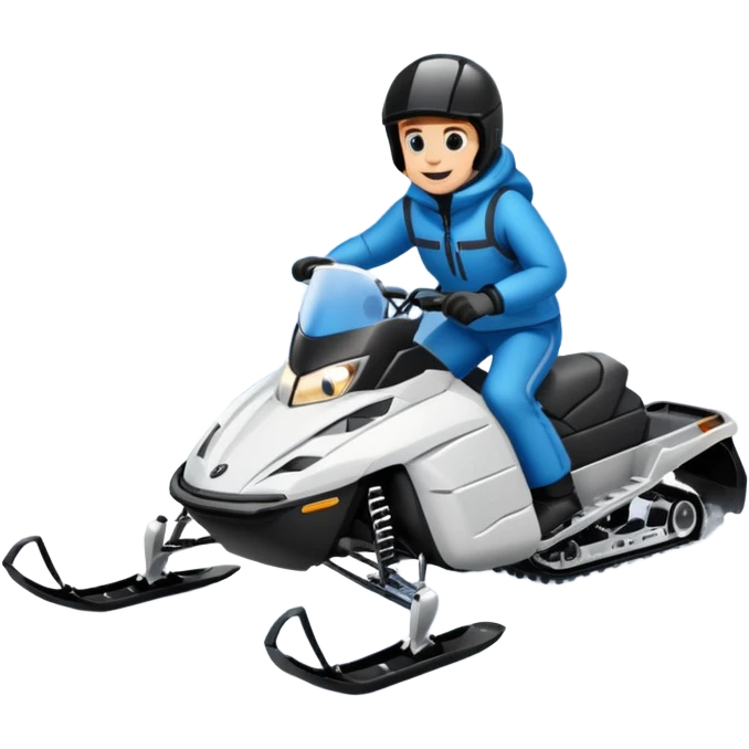 Snowmobiling adventures  emoji