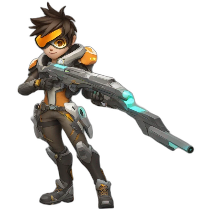 tracer from overwatch emoji