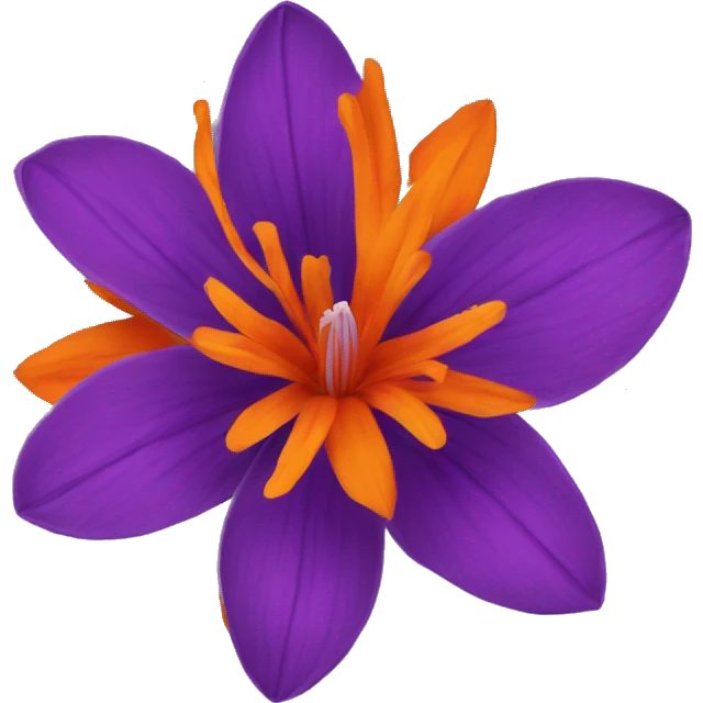saffron flower emoji