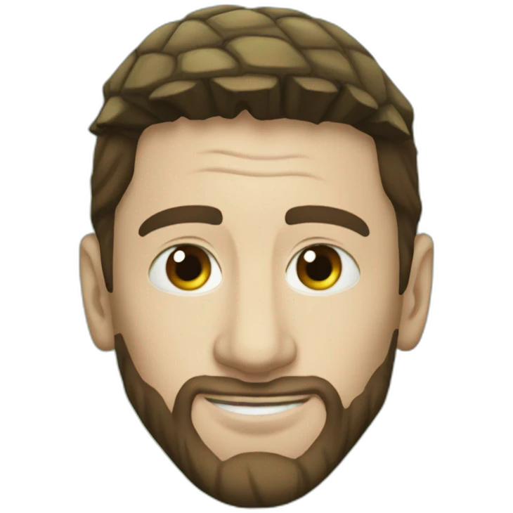 messi sur le dos tortue emoji
