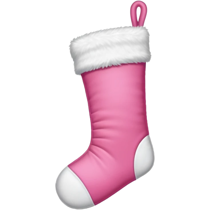 Pink Christmas emoji