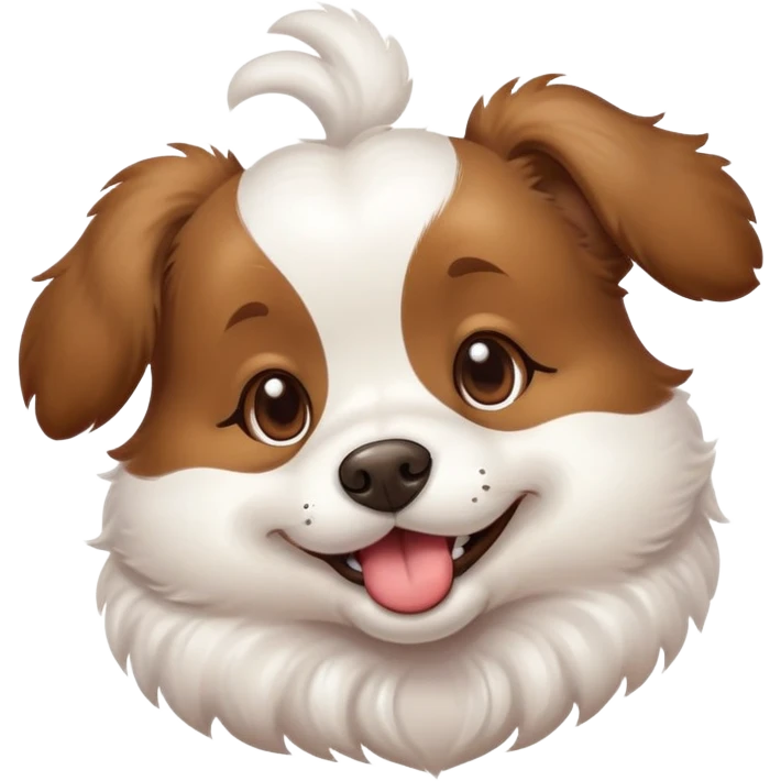 dog blowing a kiss emoji