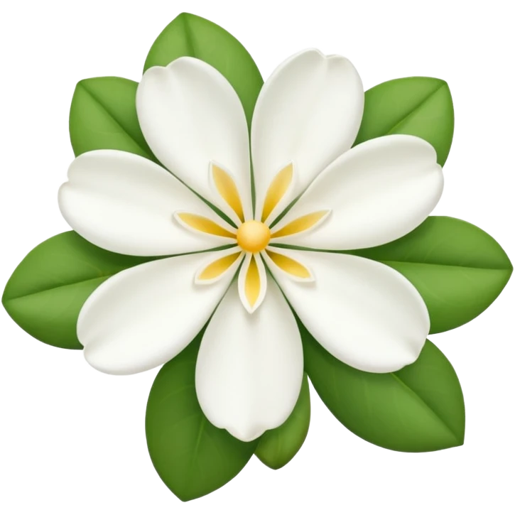 Mogra flower emoji