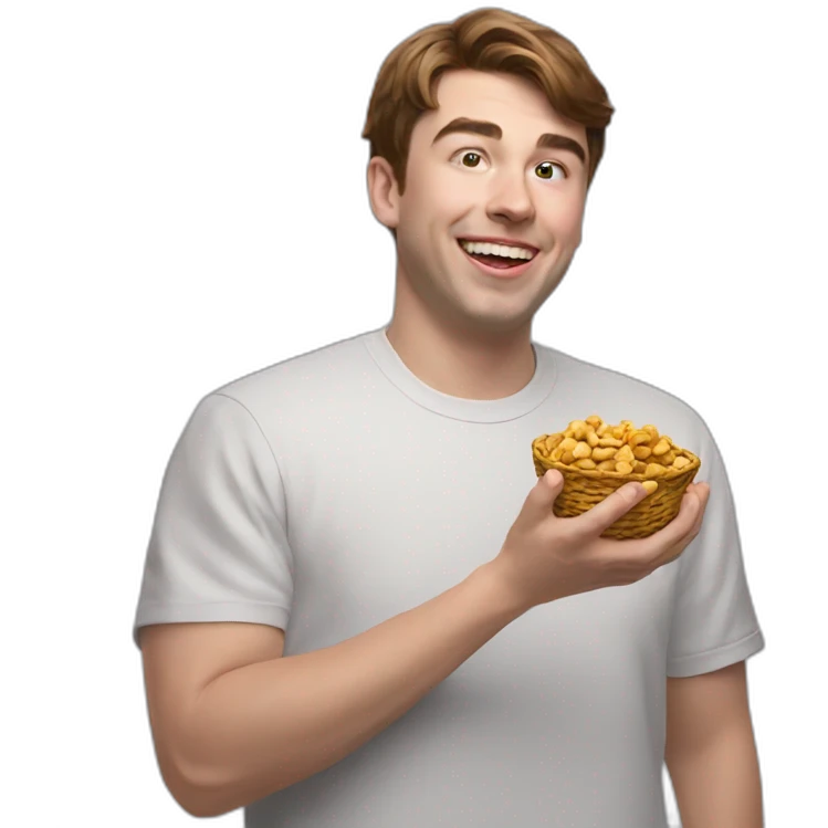 Mrbeast eat hes nuts emoji