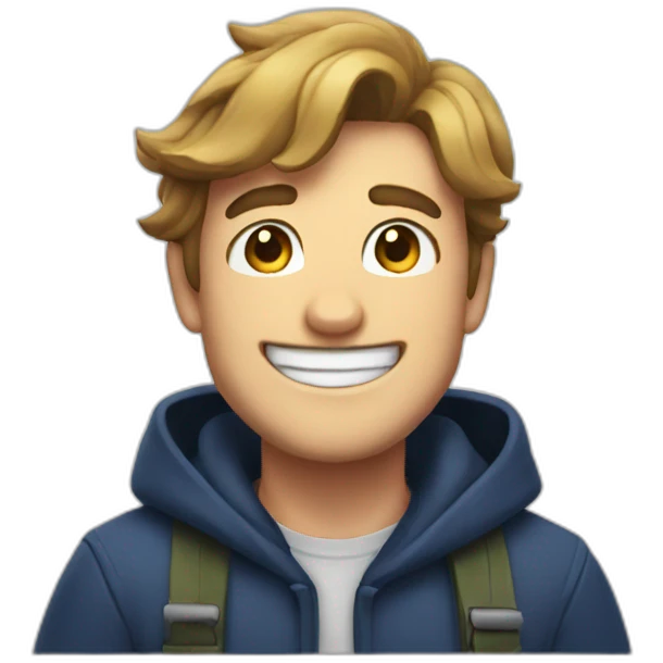 Mr beast smiling emoji