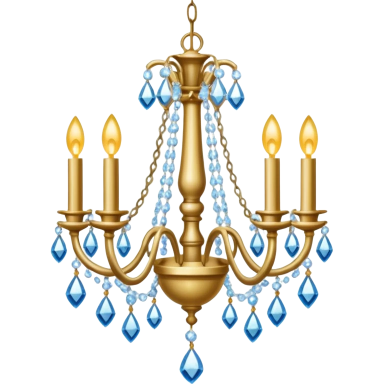 A simple chandelier emoji