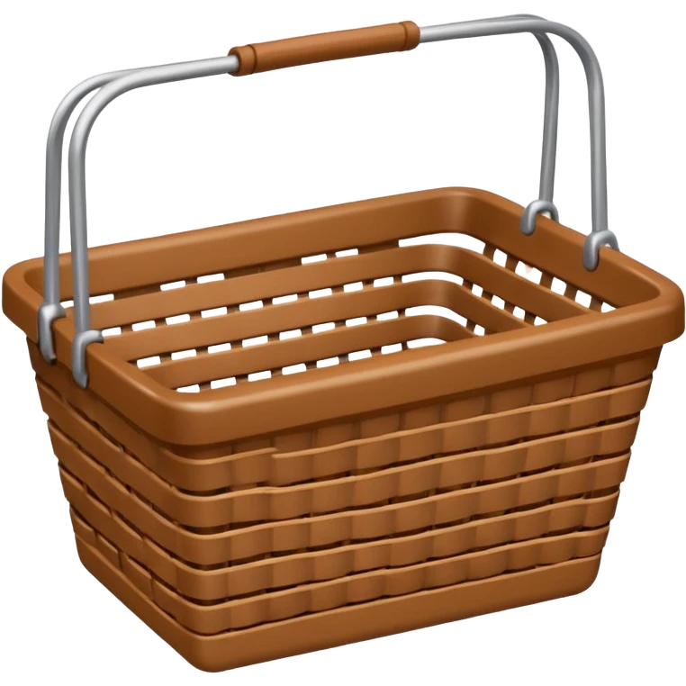empty shopping basket emoji