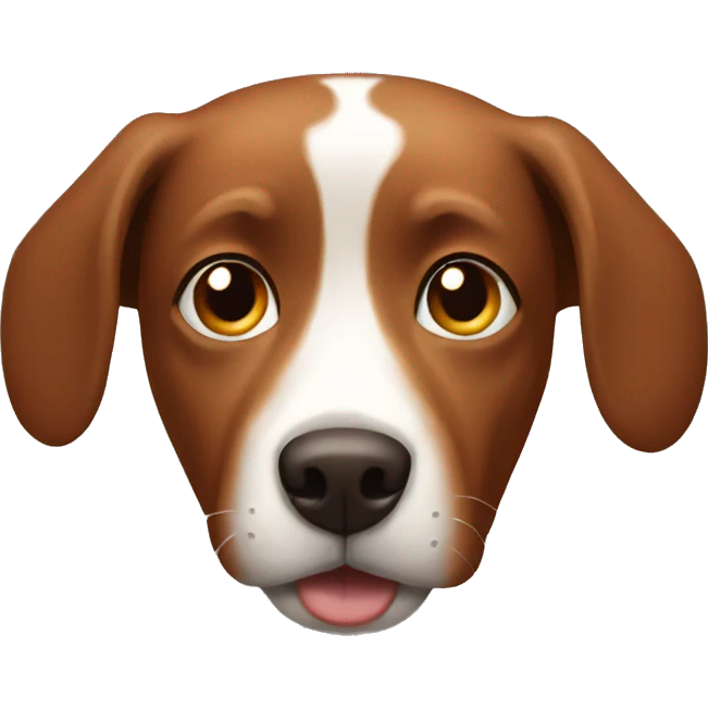 brown dog emoji