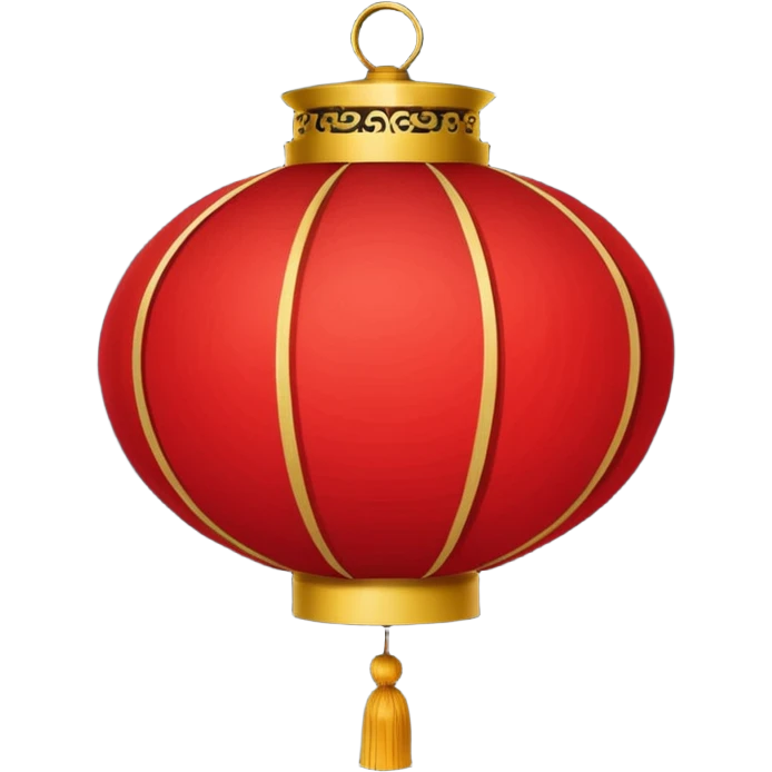 chinese red lantern emoji