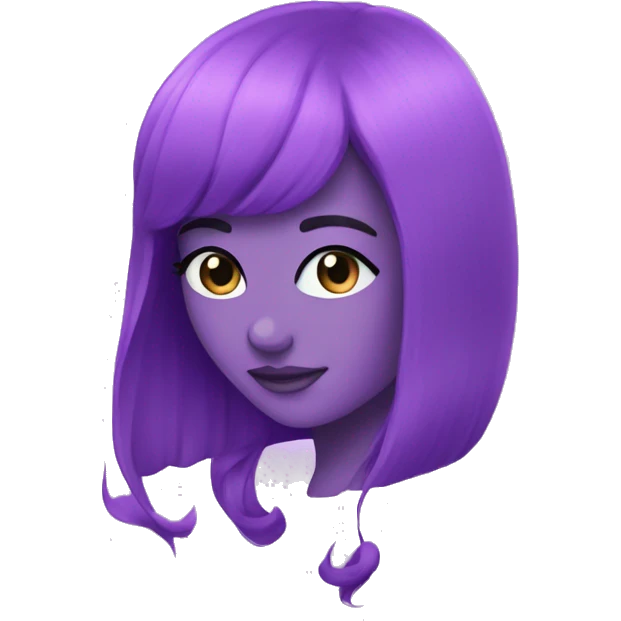🎀 but purple  emoji