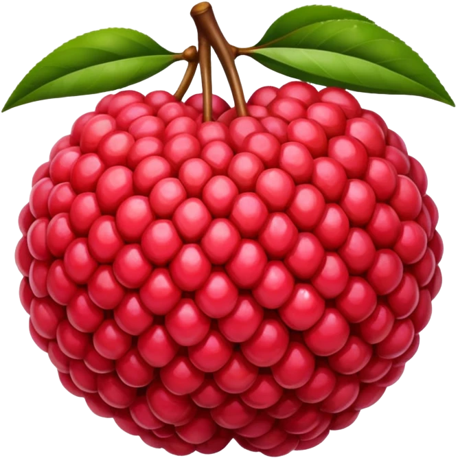 Lychee emoji