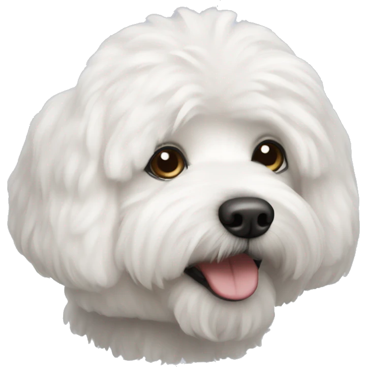 Bishon frise dog emoji