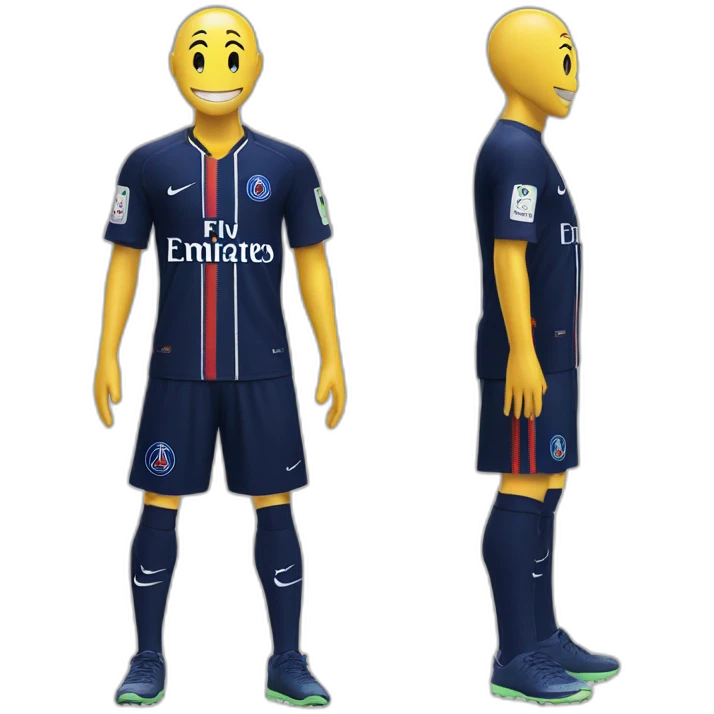 koro sensei wear psg kit emoji