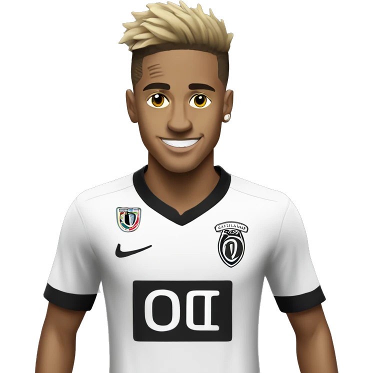 Neymar with Corinthians shirt emoji