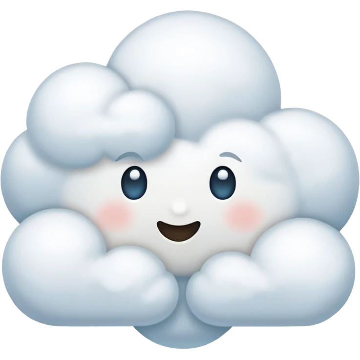 Cloud emoji