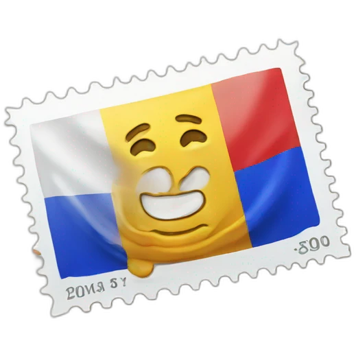 french stamp emoji