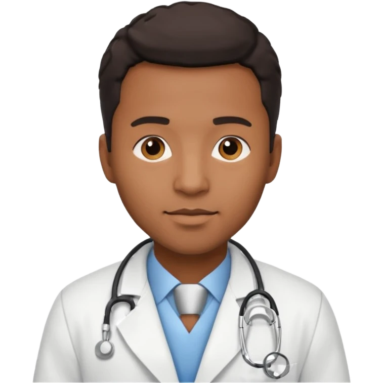 black male hotel doctor emoji