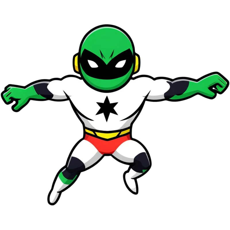 shape-shifting superhero with multiple arms emoji