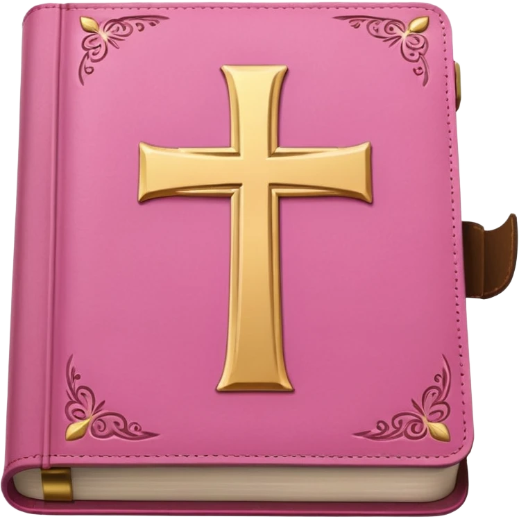 Biblia rosa emoji