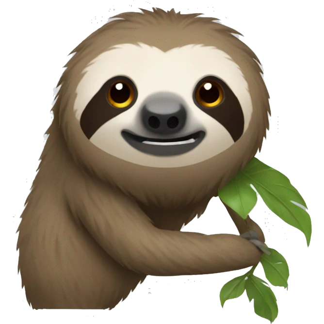 sloth  emoji