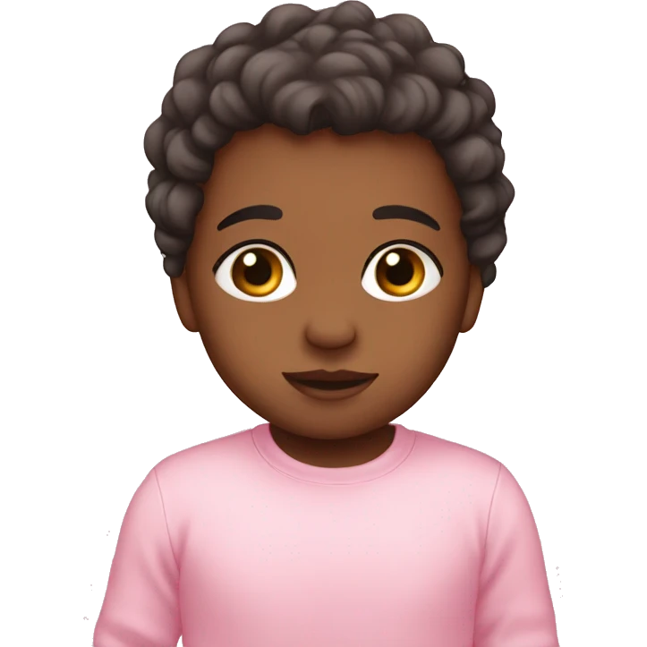 Baby pink emoji