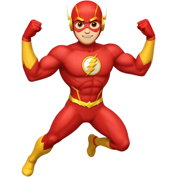 Flash man emoji emoji