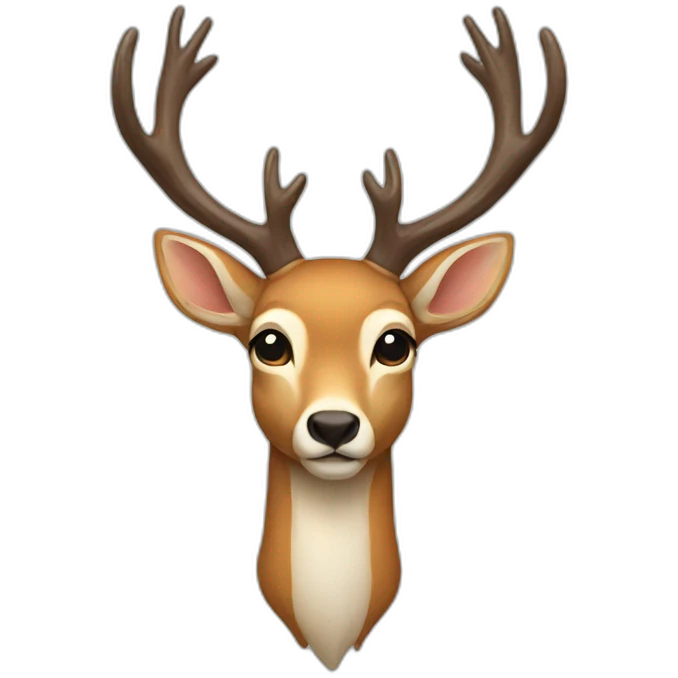 holy deer emoji