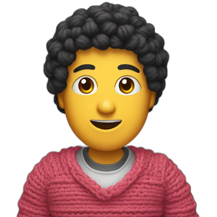 tejido crochet emoji