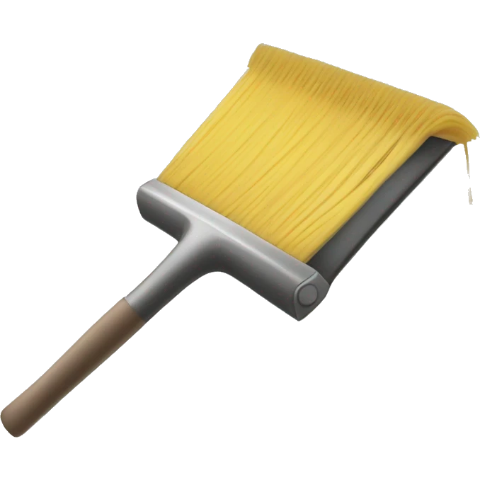squeegee with a broom handle emoji