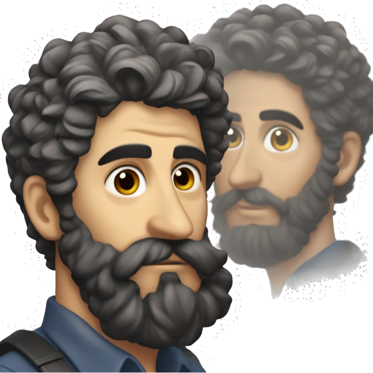 Federico Vigevani de arce con barba emoji