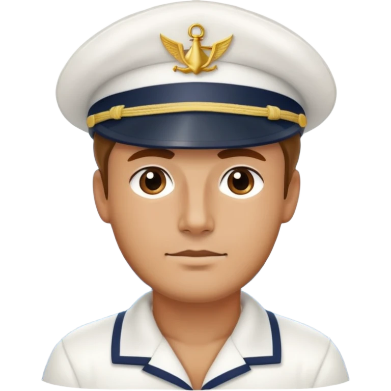 Seaman with sea on background emoji