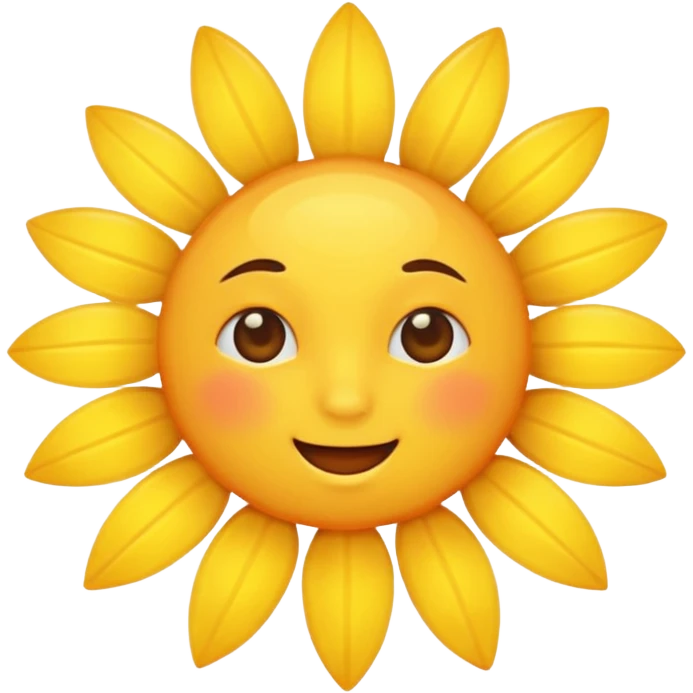 Sundhine  emoji
