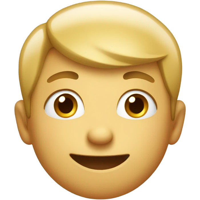 Excited nervous happy cute emoji