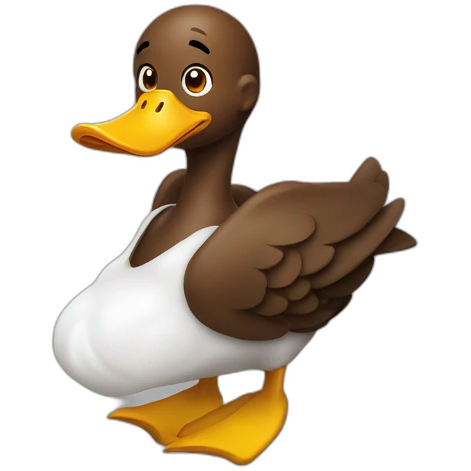 Michael Jordan duck emoji