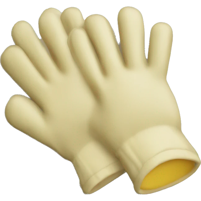 Butter gloves emoji