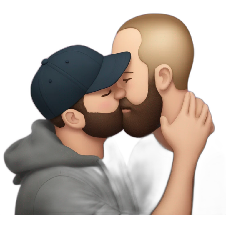 tom segura kissing bert kreischer emoji