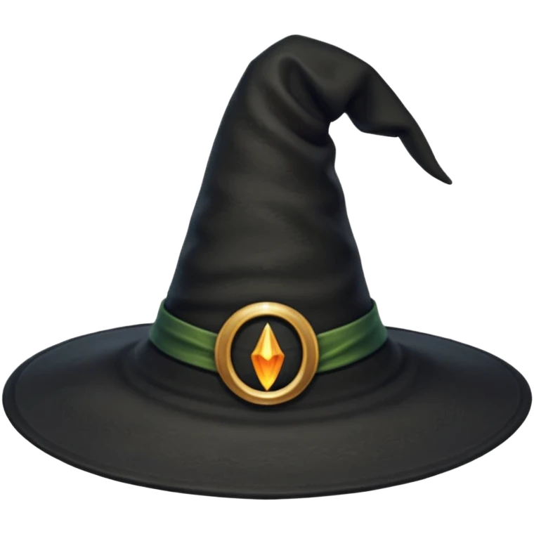 Chapéu de bruxa emoji