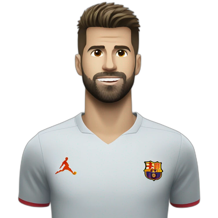 Gerard Pique emoji