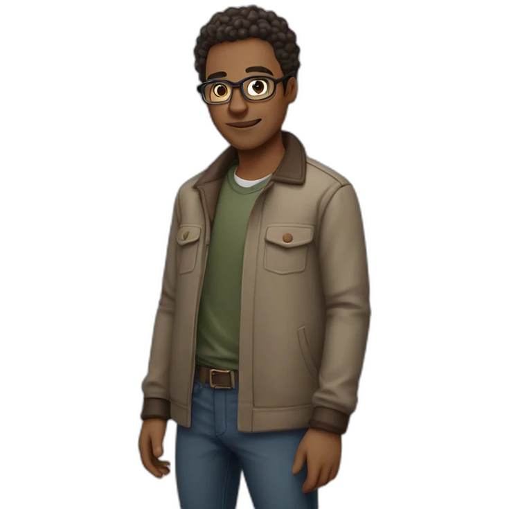 ⚡🤓🪄🦌 emoji