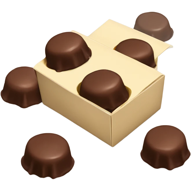 box of chocolate bonbons emoji