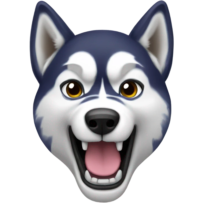 Husky football emoji