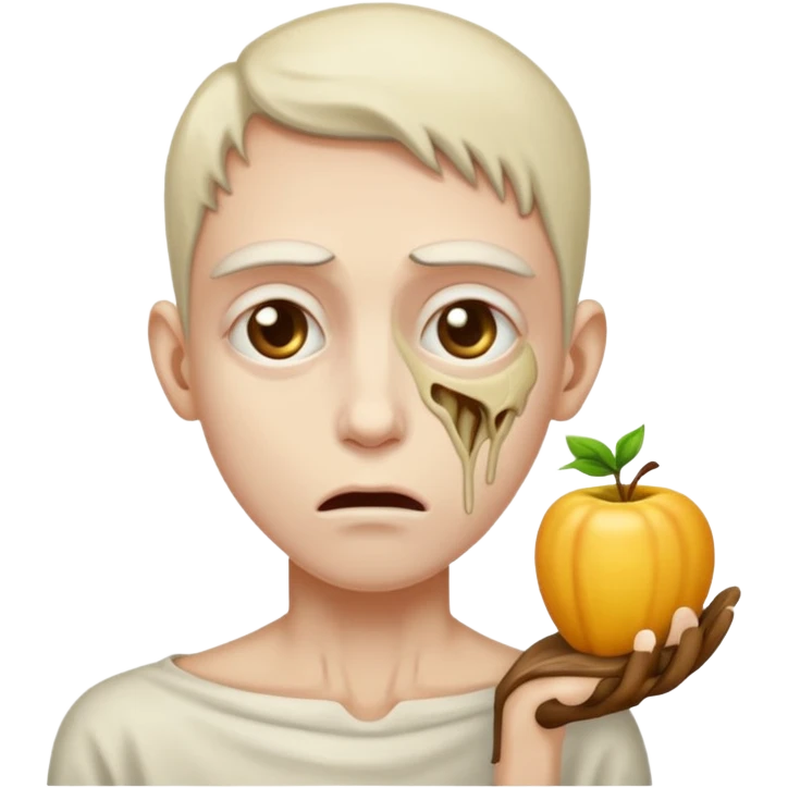 Dying of hunger emoji