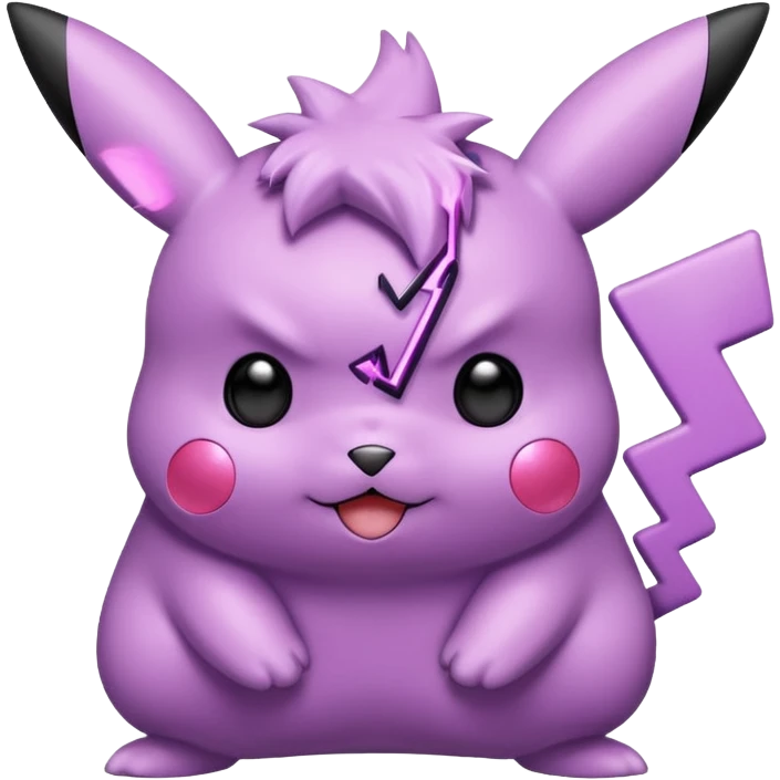 Purplle pikachu emoji