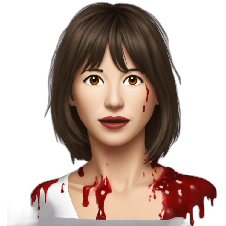 bloody sophie marceau emoji