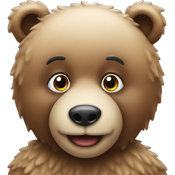 xmas bear emoji