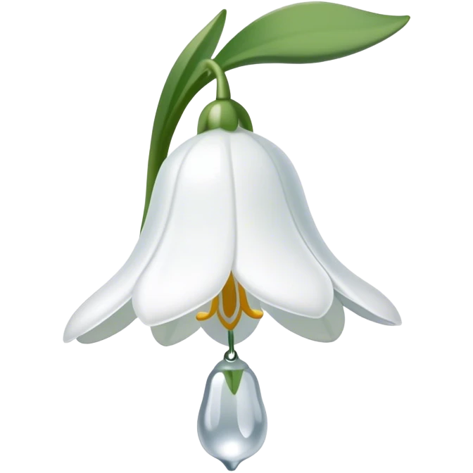 snowdrop emoji