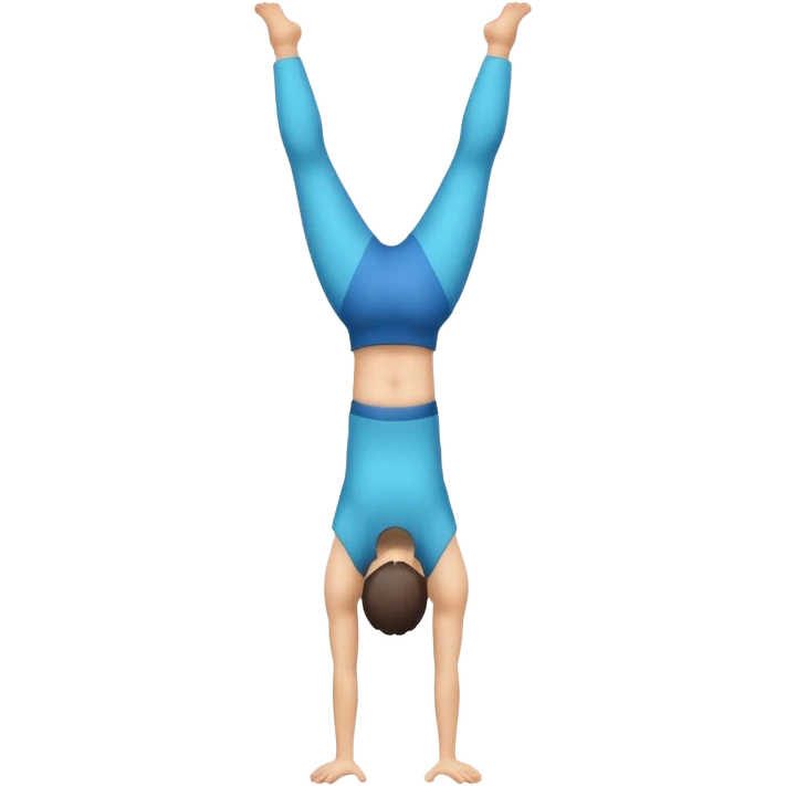 Hand stand  emoji